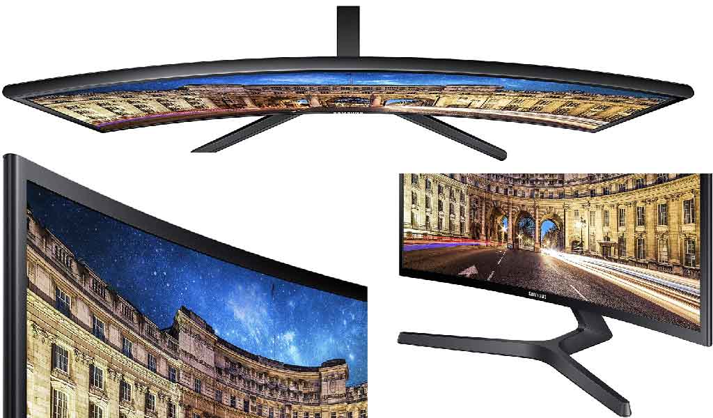 SAMSUNG LC27F398FWNXZA SAMSUNG C27F398 27 Inch Curved LED Monitor