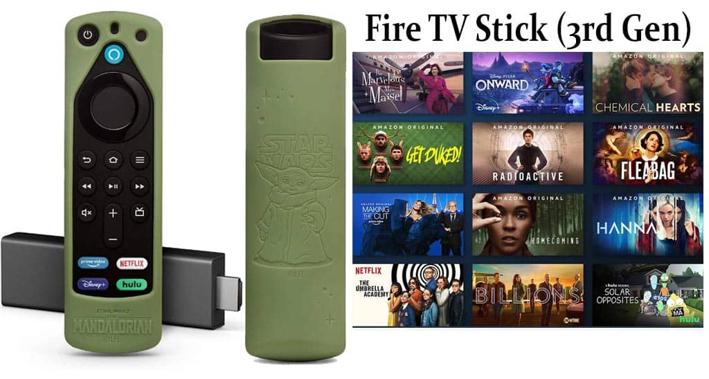 Fire TV Stick (3rd Gen) with Alexa Voice Remote