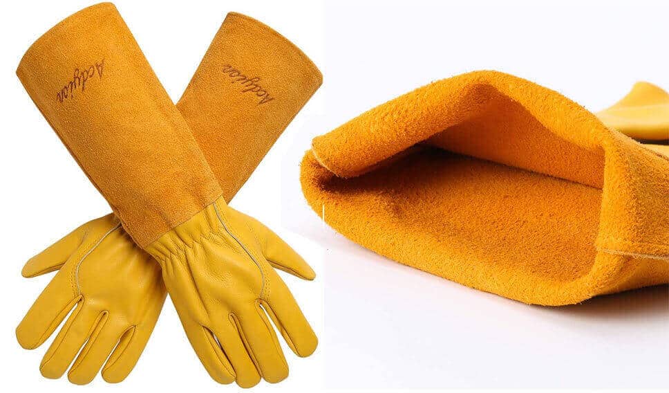 Acdyion Thorn & Cut Proof Long Forearm Gardening Gloves