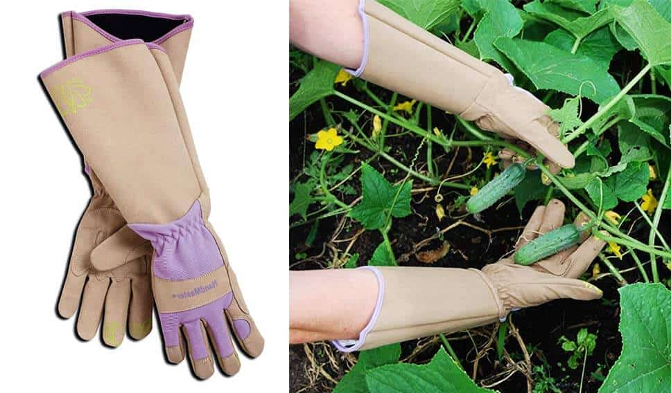 MAGID Extra-Long Thornproof Pruning and Gardening Gloves