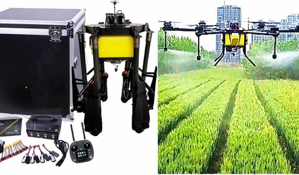 GOBEAM Unmanned Aerial Vehicle Agricultural Sprayer Drone with and Camera