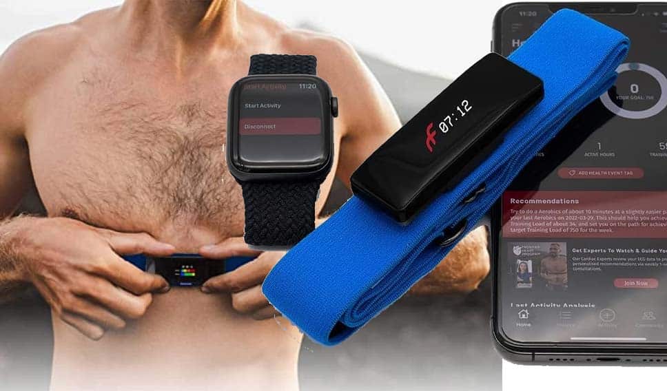 Frontier X2 Smart Heart Monitoring Device with Chest Strap