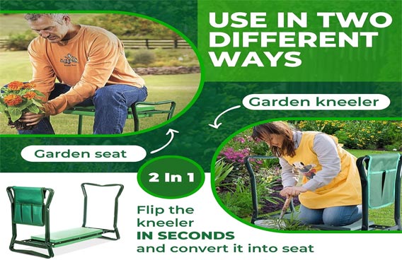 H&GT Garden Kneeler and Seat