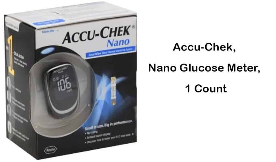 Accu-Chek, Nano Glucose Meter, 1 Count