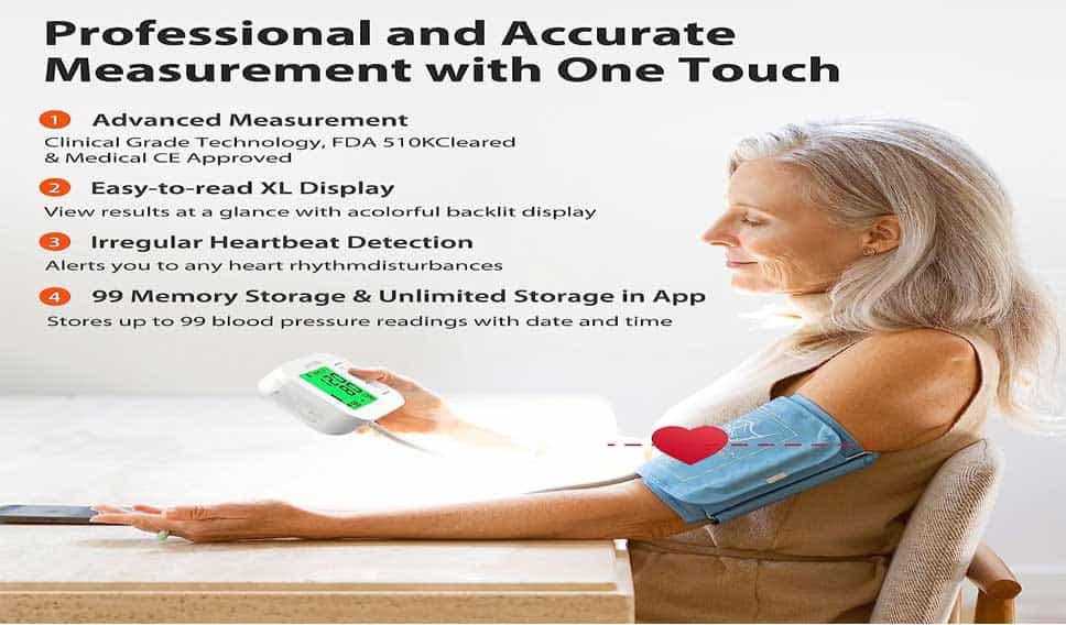 iHealth Track Smart Upper Arm Blood Pressure Monitor