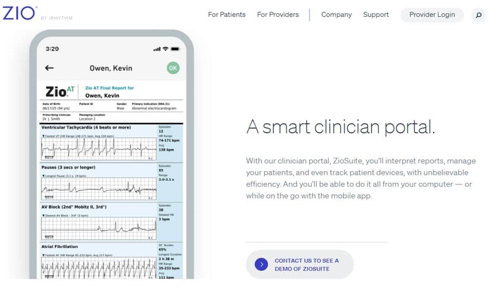 A smart clinician portal