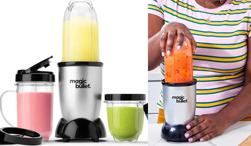 Magic Bullet Blender, Small, Silver