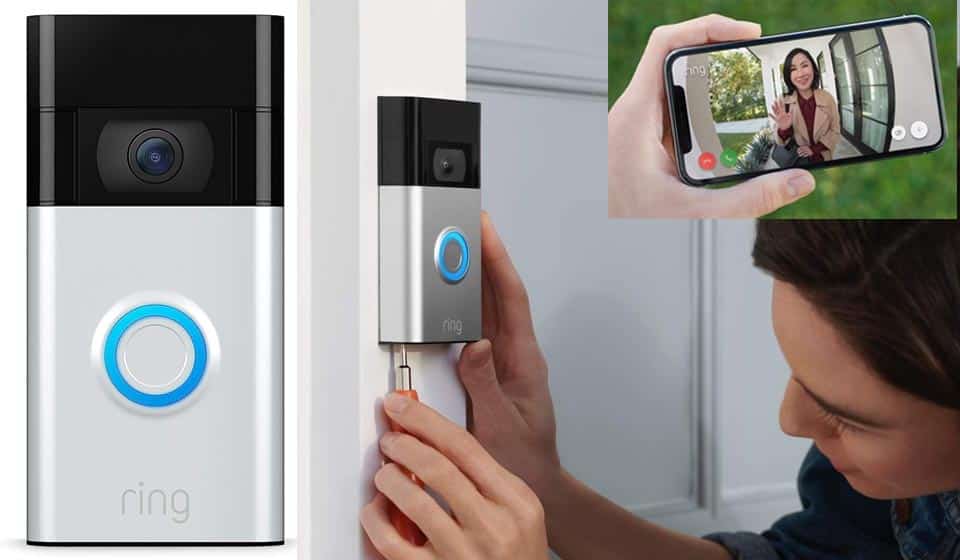 Ring Video Doorbell - 1080p HD video