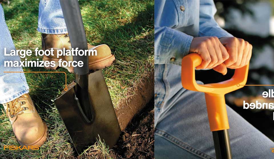 Fiskars D-Handle Digging Shovel 