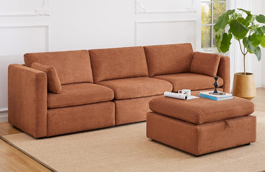 CHITA Oversized Modular Sectional Sofa Set