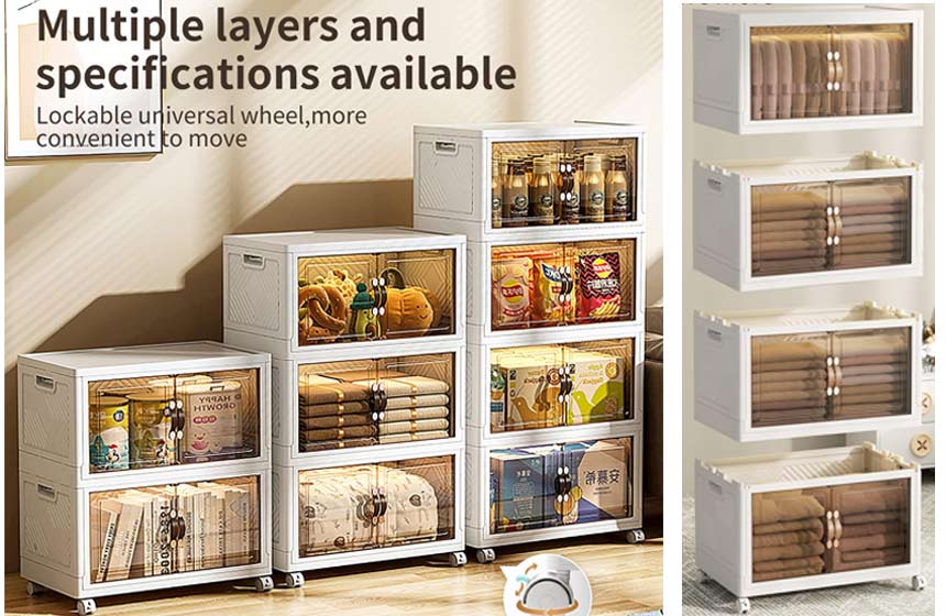 Lingerlanden Storage Bins with Lids