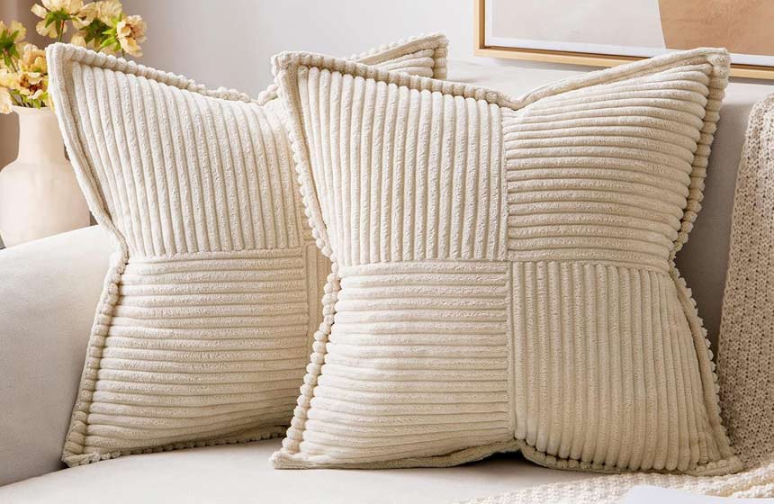 MIULEE Corduroy Pillow